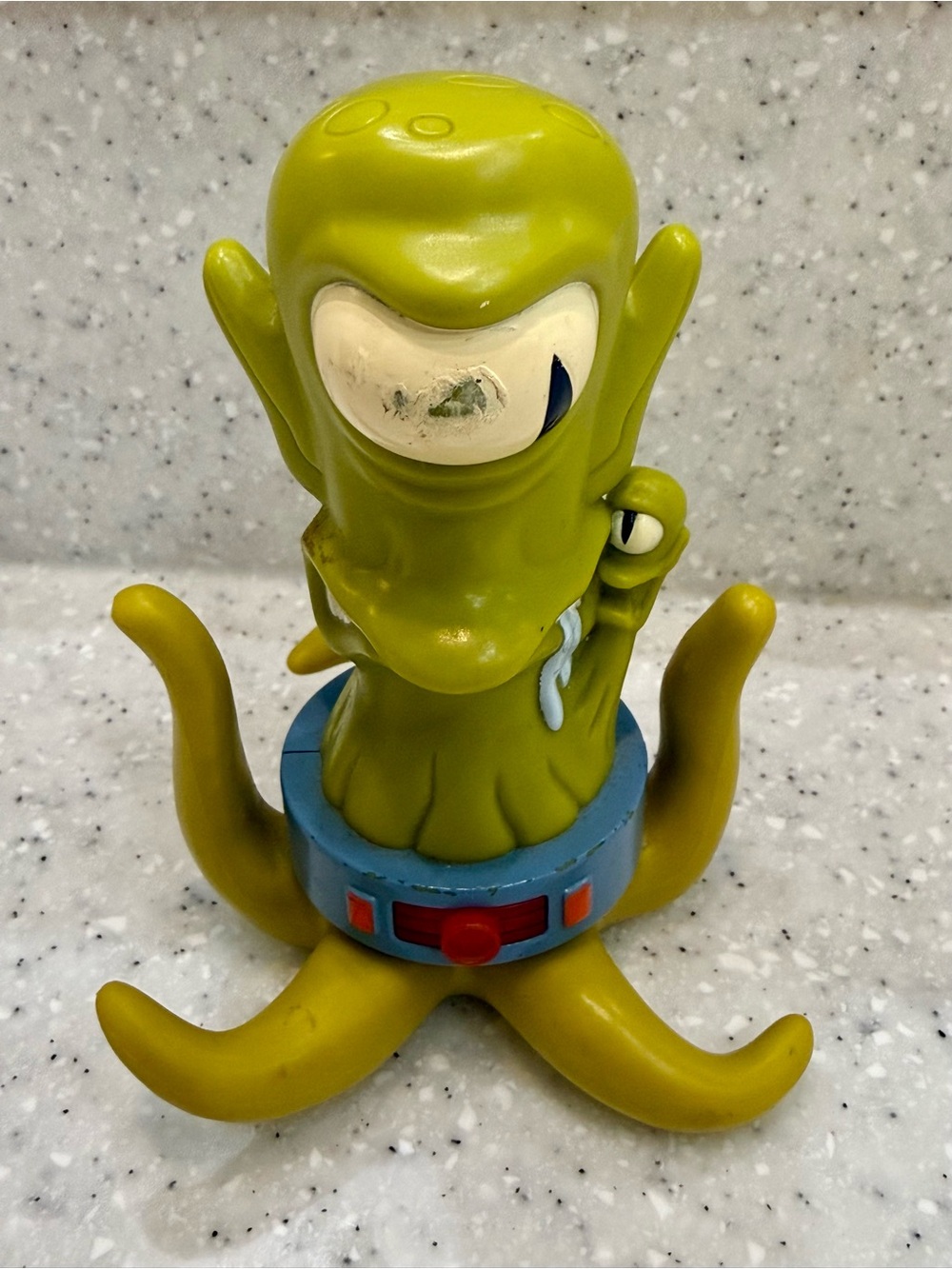 green alien Kang or Kodos from The Simpsons Burger King 2011